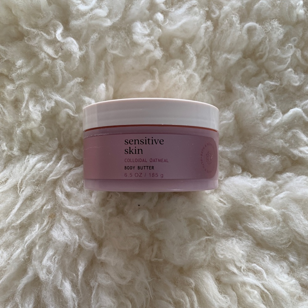 New BBW Colloidal Oatmeal Sensitive Skin Rich Moisture Body Butter